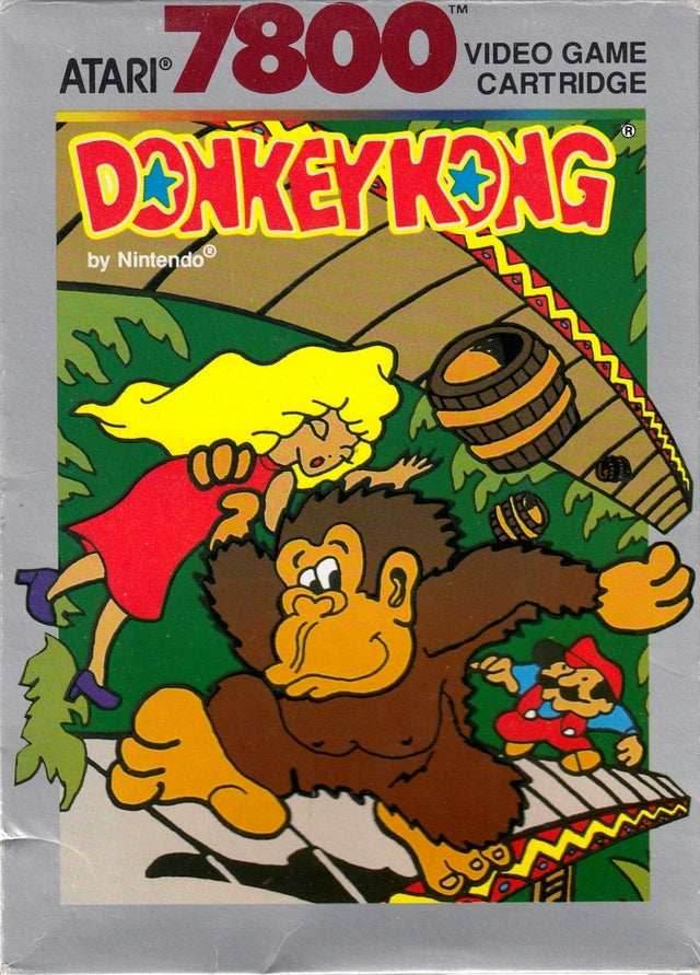 Donkey Kong (Atari 7800) - Game Manual Only