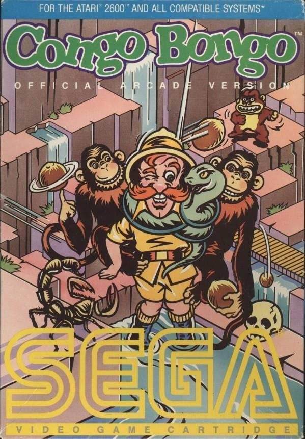 Congo Bongo (Atari 2600) - Game Manual Only