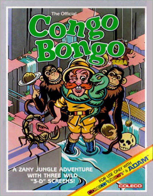 Congo Bongo (Colecovision) - Game Manual Only