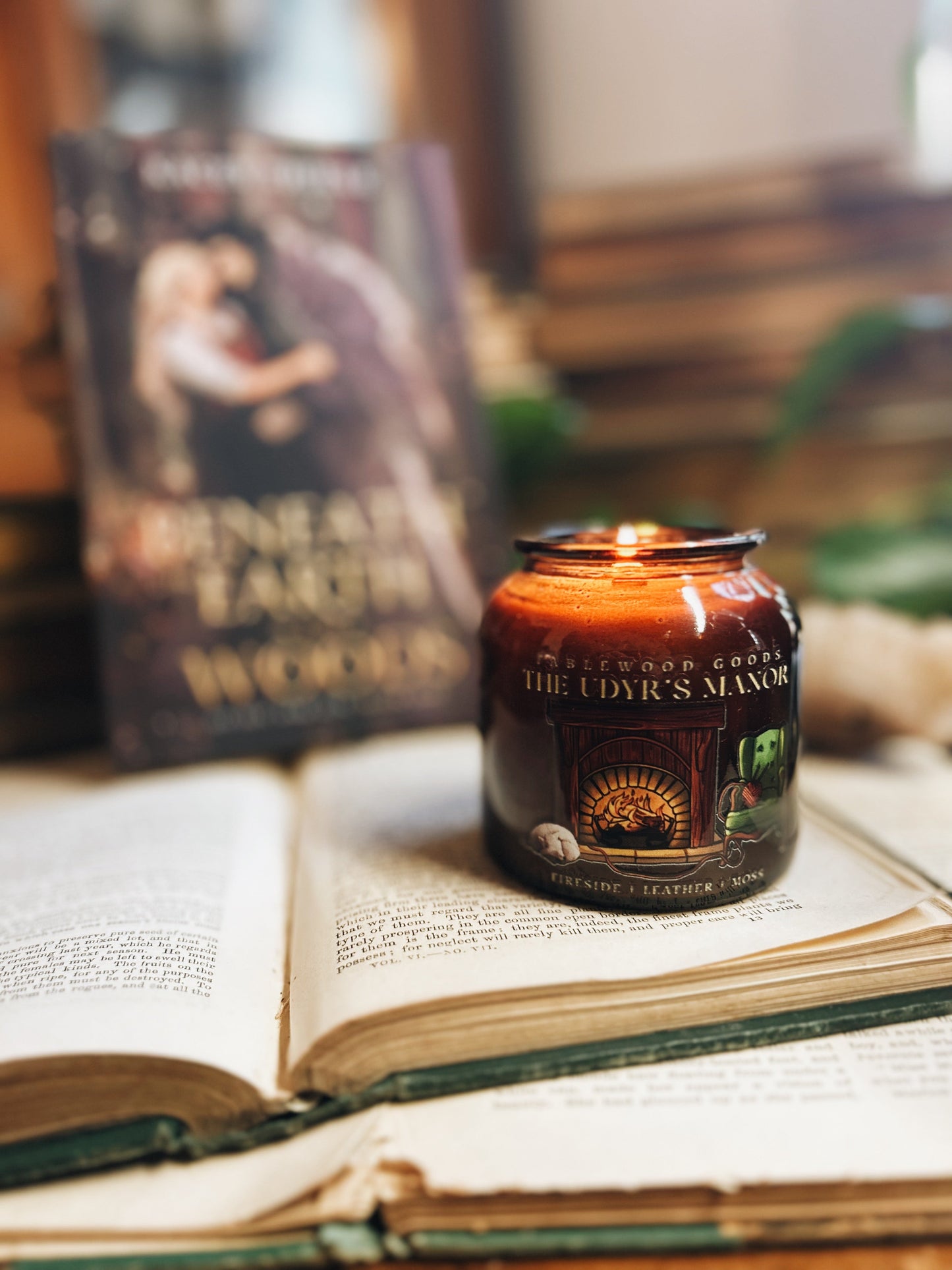 The Forest Manor | 8oz Apothecary Soy Candle | Hand Poured