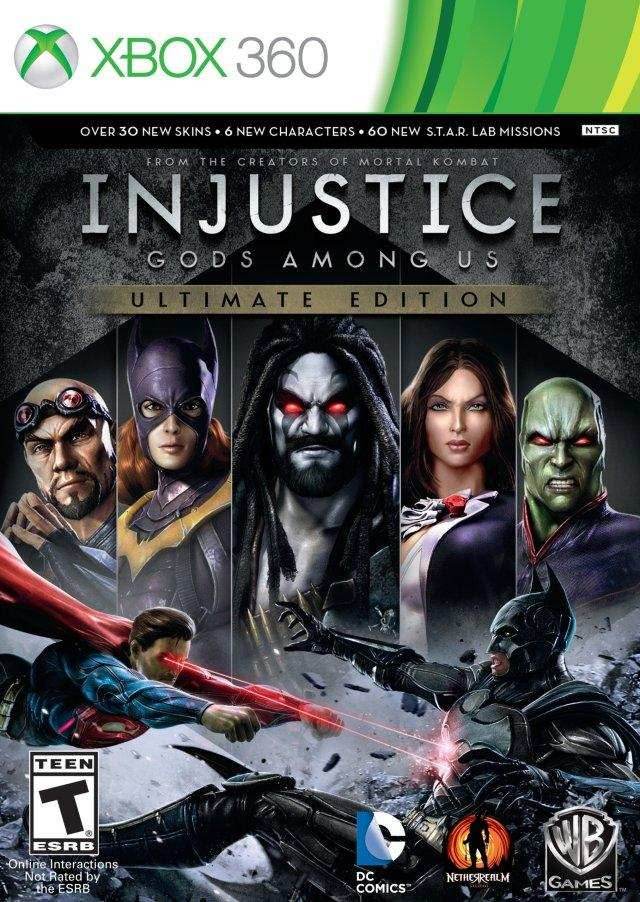 Injustice: Gods Among Us Ultimate Edition (Xbox 360) - Game Manual Only