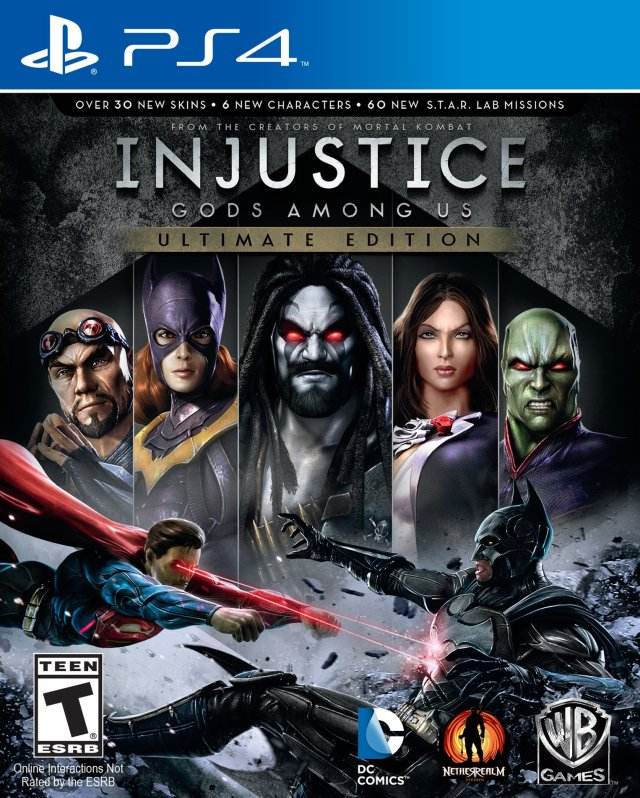 Injustice Game & Movie Bundle (Playstation 4) - Bundle Only