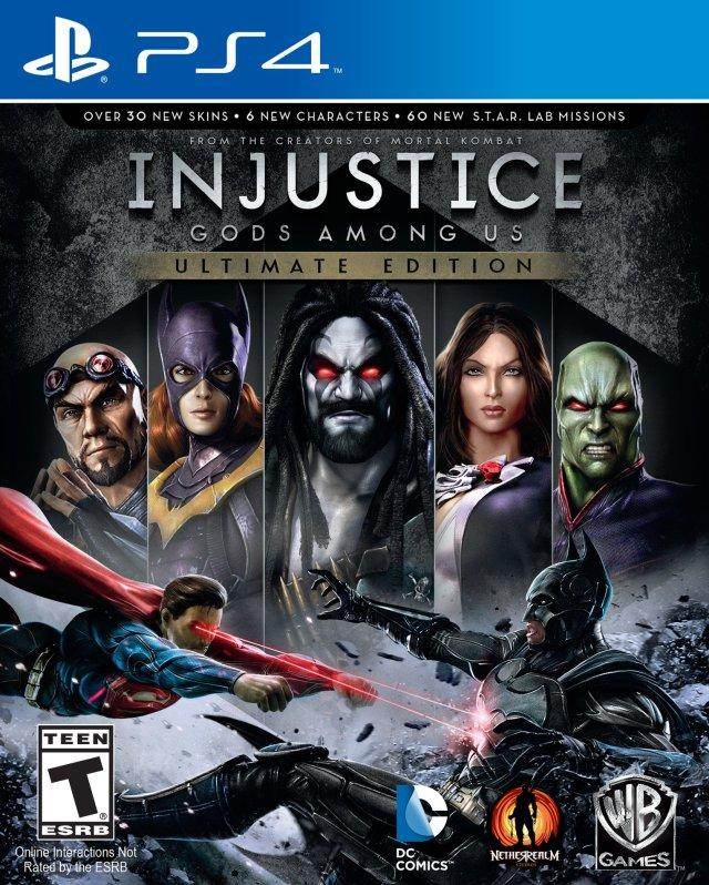 Injustice: Gods Among Us Ultimate Edition (Playstation 4) - Game Manual Only