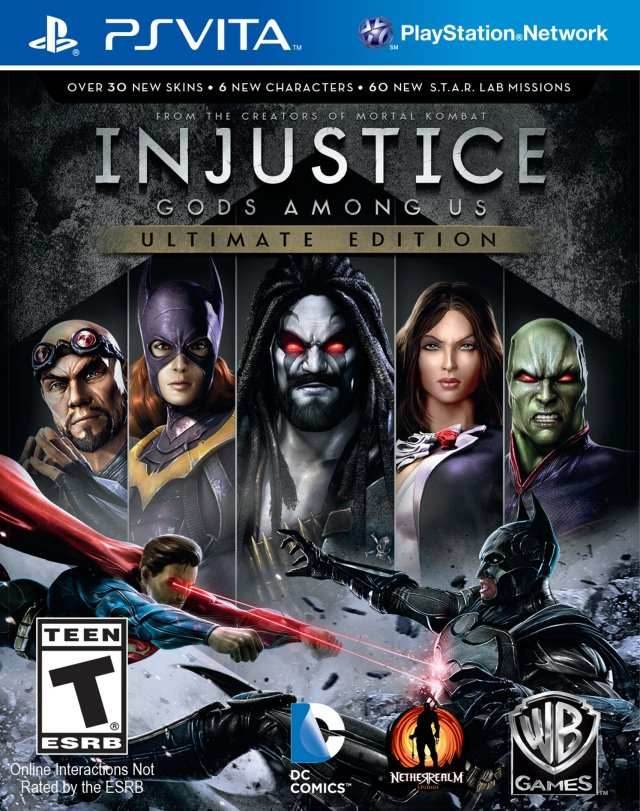 Injustice: Gods Among Us Ultimate Edition (PlayStation Vita) - Game Manual Only