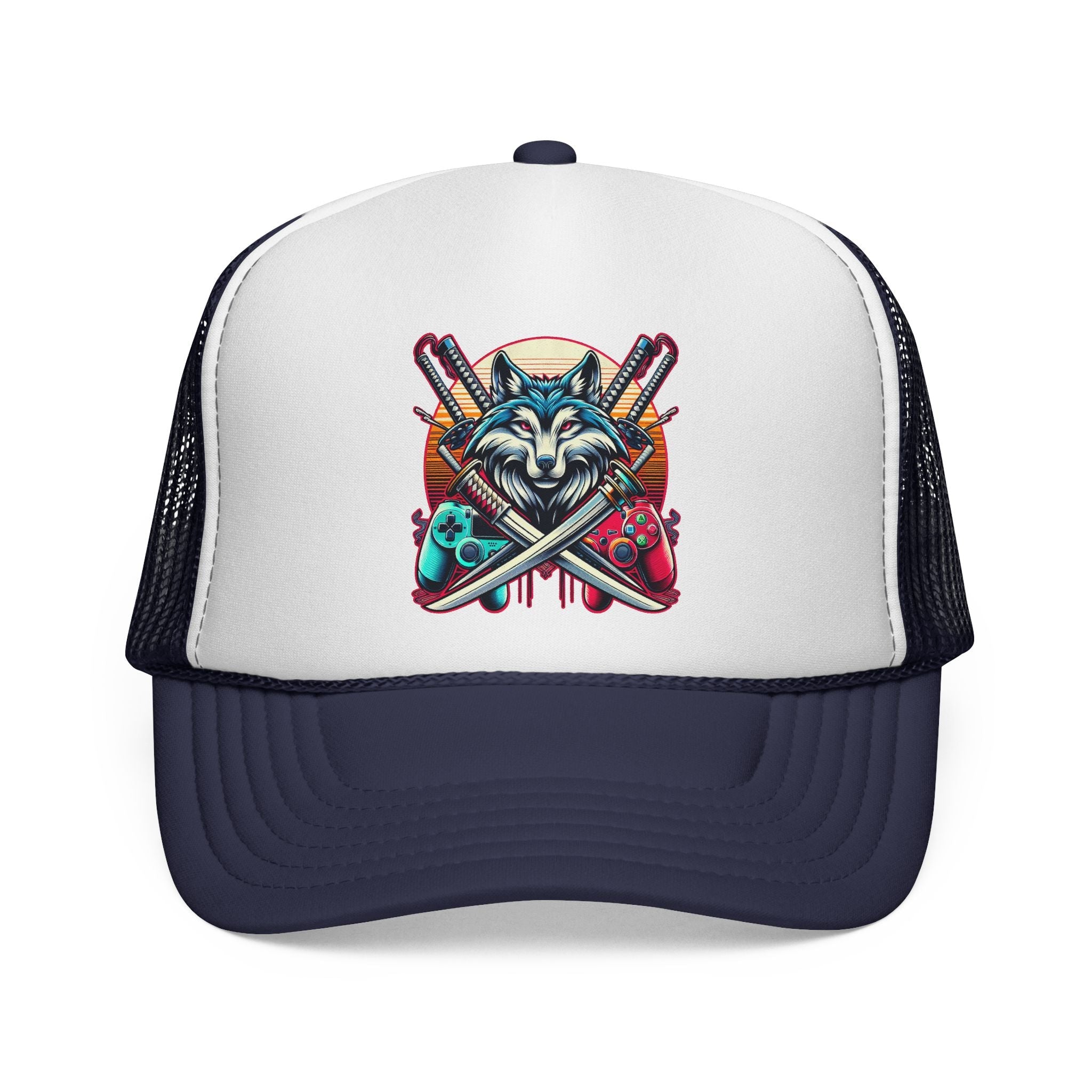 The Wolf Gamer Trucker Cap