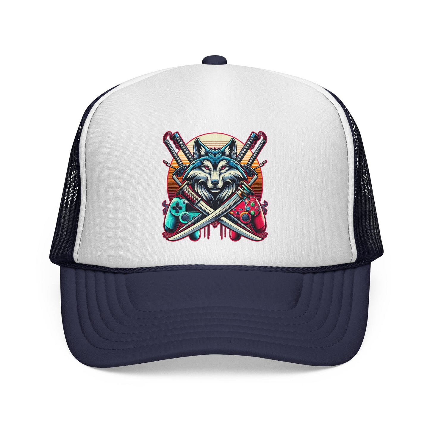 The Wolf Gamer Trucker Cap