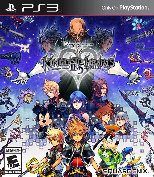 Kingdom Hearts HD 2.5 ReMix (Playstation 3) - Game Manual Only