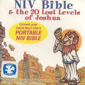NIV Bible & the 20 Lost Levels of Joshua (Gameboy Color) - Game Manual Only