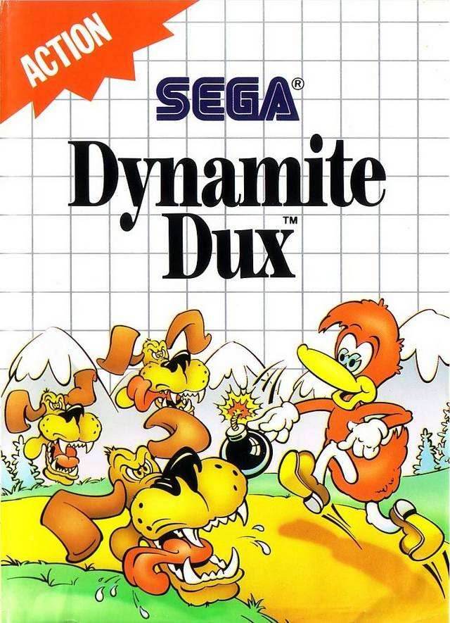 Dynamite Dux (Sega Master System) - Game Manual Only