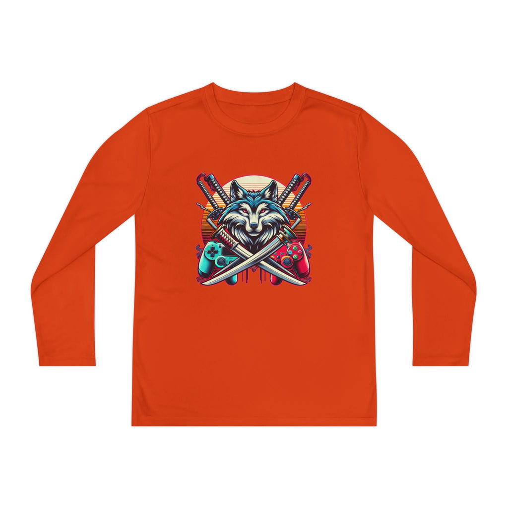 Xp wolf gamer long sleeve shirt