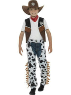 Smiffy's Texan Cowboy Child Costume Boy's Size Small 4-6