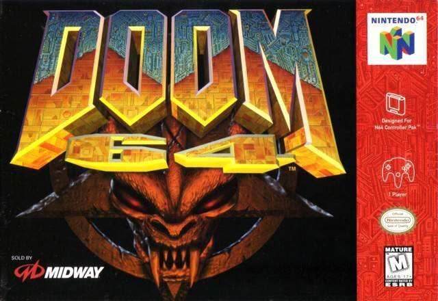 DOOM 64 (Nintendo 64) - Game Manual Only