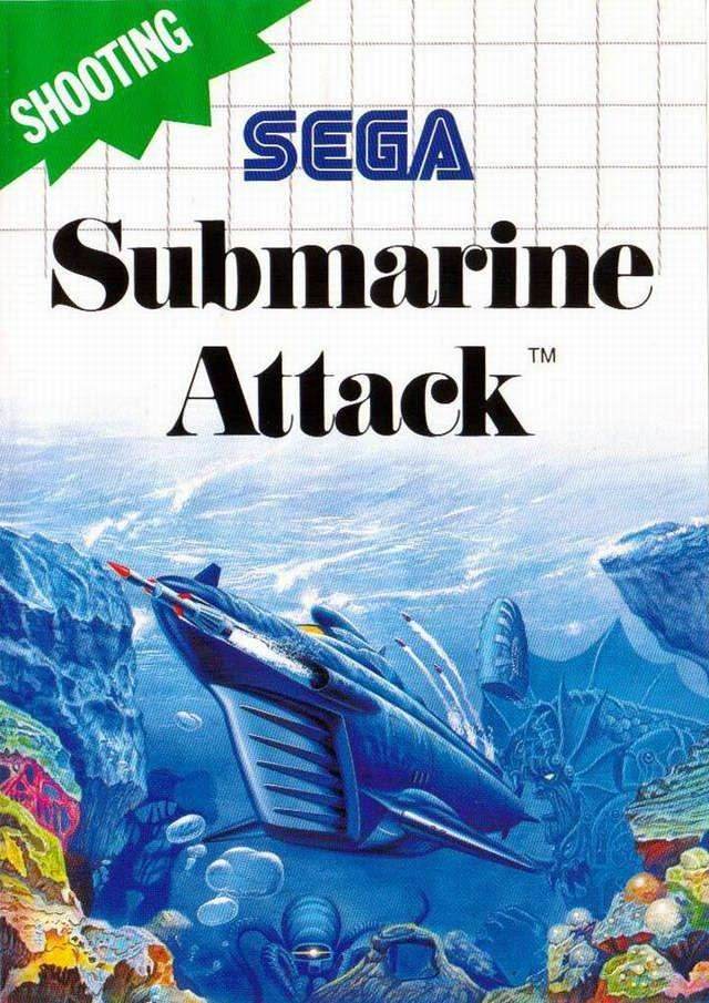 Submarine Attack (Sega Master System) - Game Manual Only