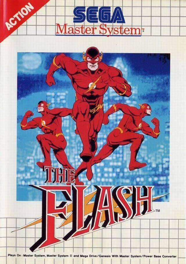 The Flash (Sega Master System) - Game Manual Only