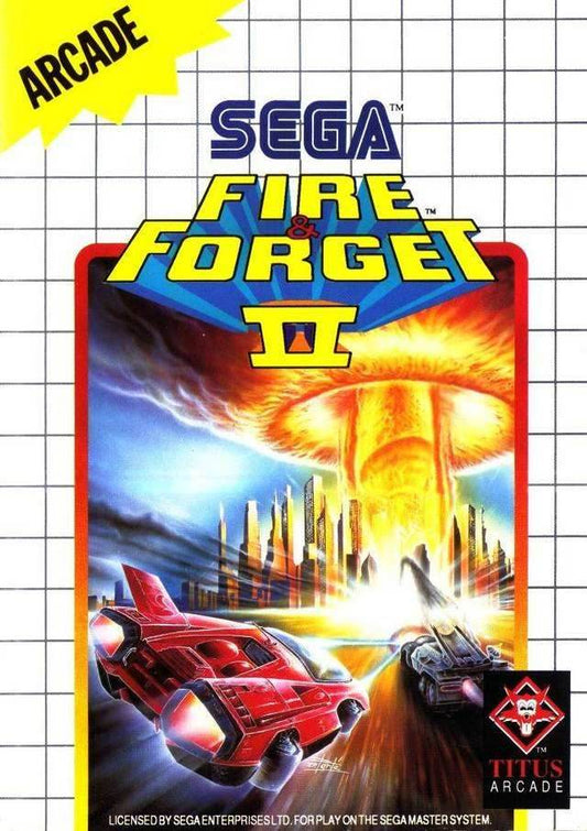 Fire and Forget II (Sega Master System) - Game Manual Only