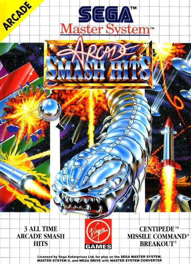 Arcade Smash Hits (Sega Master System) - Game Manual Only