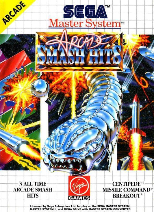 Arcade Smash Hits (Sega Master System) - Game Manual Only
