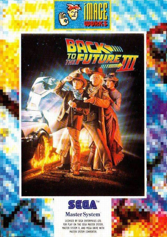 Back to the Future Part III (Sega Master System) - Game Manual Only