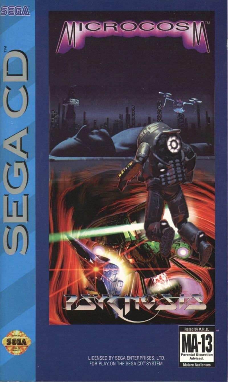 Microcosm (Sega CD) - Game Manual Only