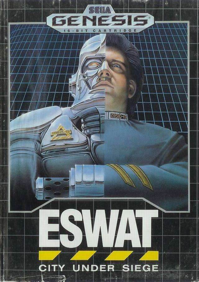 ESWAT City Under Siege (Sega Genesis) - Game Manual Only