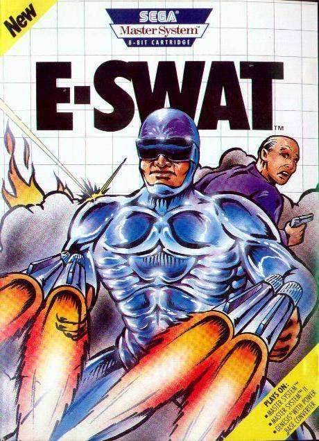 E-SWAT (Sega Master System) - Game Manual Only