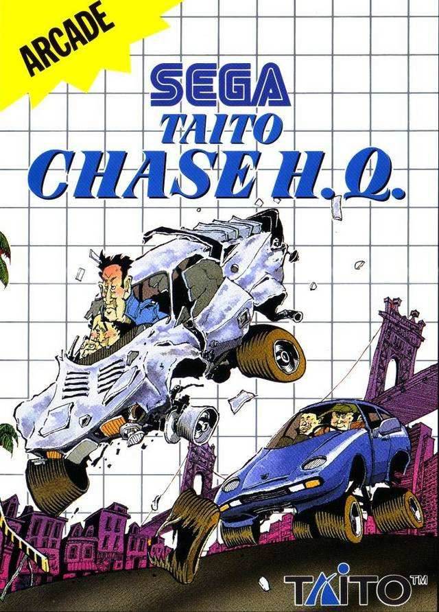 Chase H.Q. (Sega Master System) - Game Manual Only