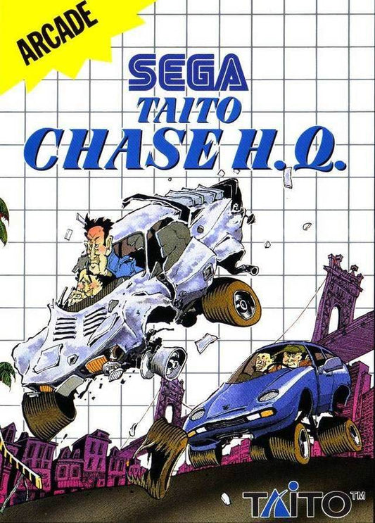 Chase H.Q. (Sega Master System) - Game Manual Only