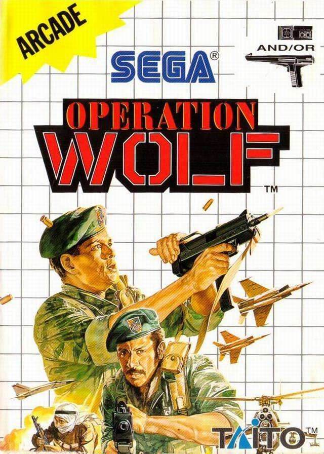 Operation Wolf (Sega Master System) - Game Manual Only