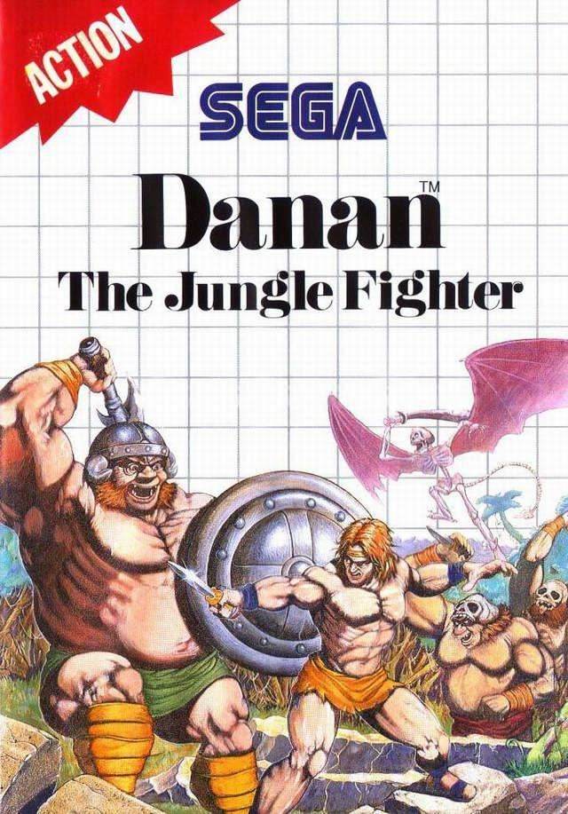 Danan: The Jungle Fighter (Sega Master System) - Game Manual Only