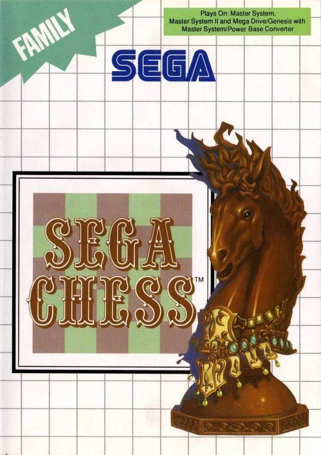 Sega Chess (Sega Master System) - Game Manual Only