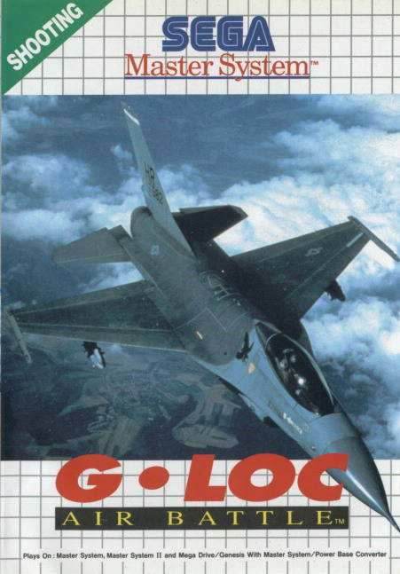 G-LOC Air Battle (Sega Master System) - Game Manual Only