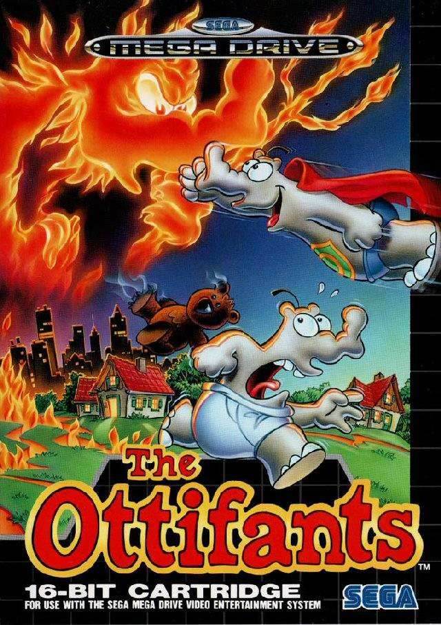 The Ottifants (Sega Genesis) - Game Manual Only
