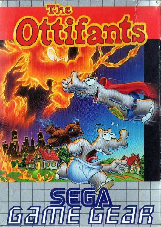 The Ottifants (Sega Game Gear) - Game Manual Only