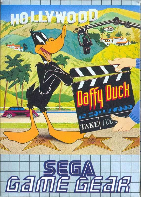Daffy Duck in Hollywood (Sega Game Gear) - Game Manual Only
