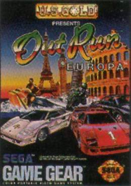 Outrun Europa (Sega Game Gear) - Game Manual Only