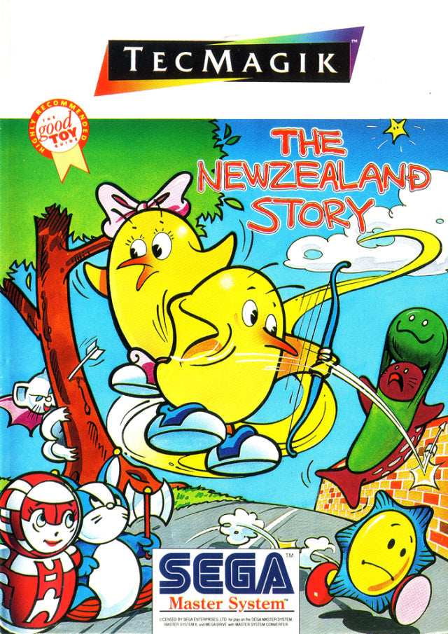 The New Zealand Story (Sega Master System) - Game Manual Only