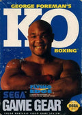 George Foreman's KO Boxing (Sega Game Gear) - Game Manual Only