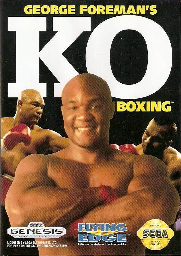 George Foreman's KO Boxing (Sega Genesis) - Game Manual Only