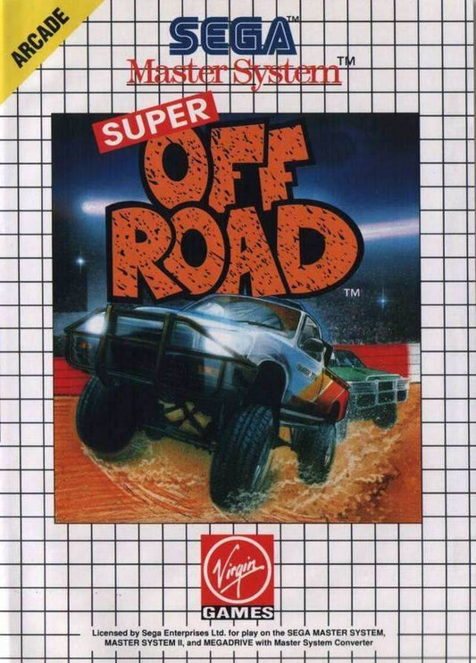 Super Off Road (Sega Master System) - Game Manual Only
