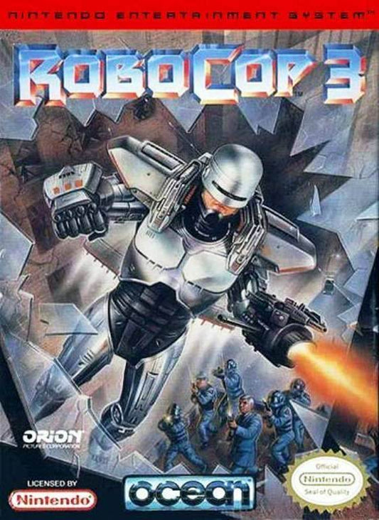 Robocop 3 (Nintendo NES) - Game Manual Only