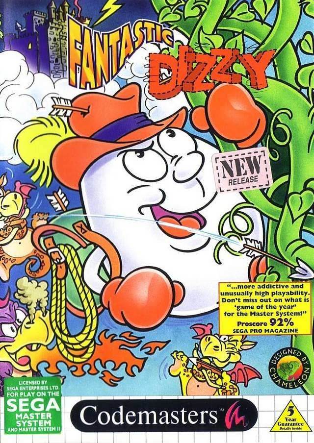Fantastic Dizzy (Sega Master System) - Game Manual Only