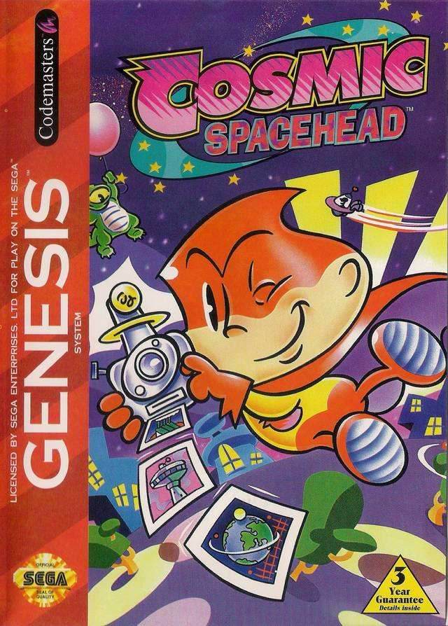 Cosmic Spacehead (Sega Genesis) - Game Manual Only
