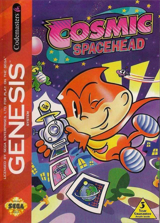 Cosmic Spacehead (Sega Genesis) - Game Manual Only