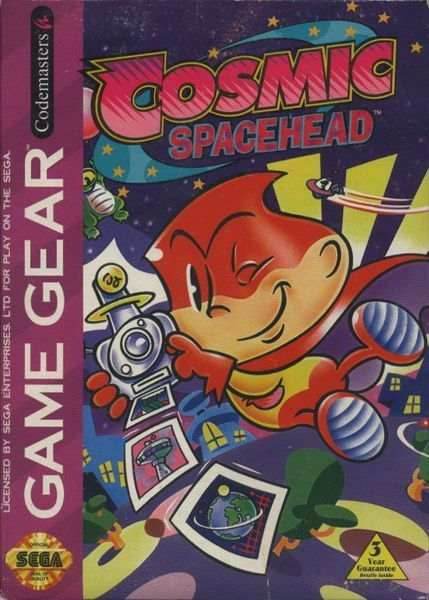 Cosmic Spacehead (Sega Game Gear) - Game Manual Only