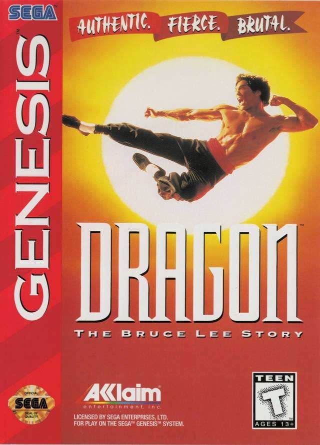 Dragon: The Bruce Lee Story (Sega Genesis) - Game Manual Only