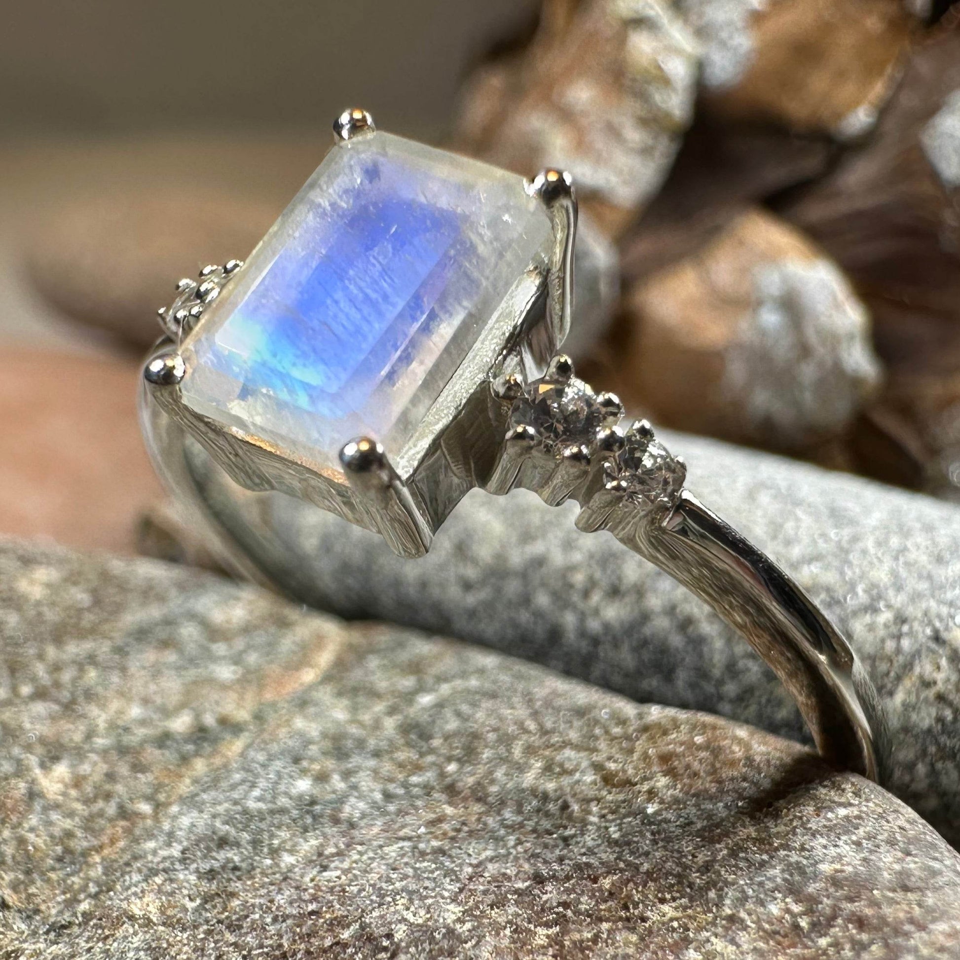Hilaria Moonstone Ring - 5
