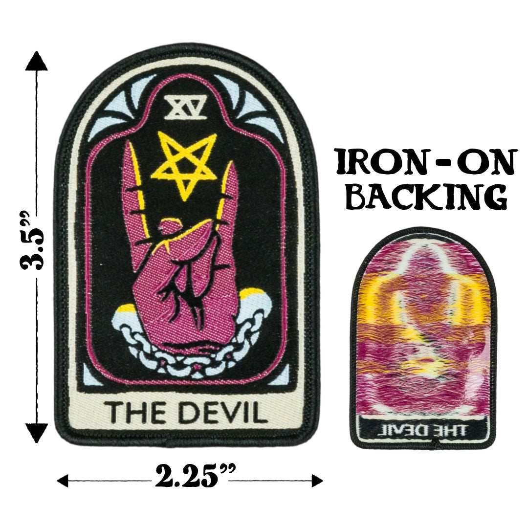 LIMITED The Devil Tarot Nouveau Iron-On Patch - 