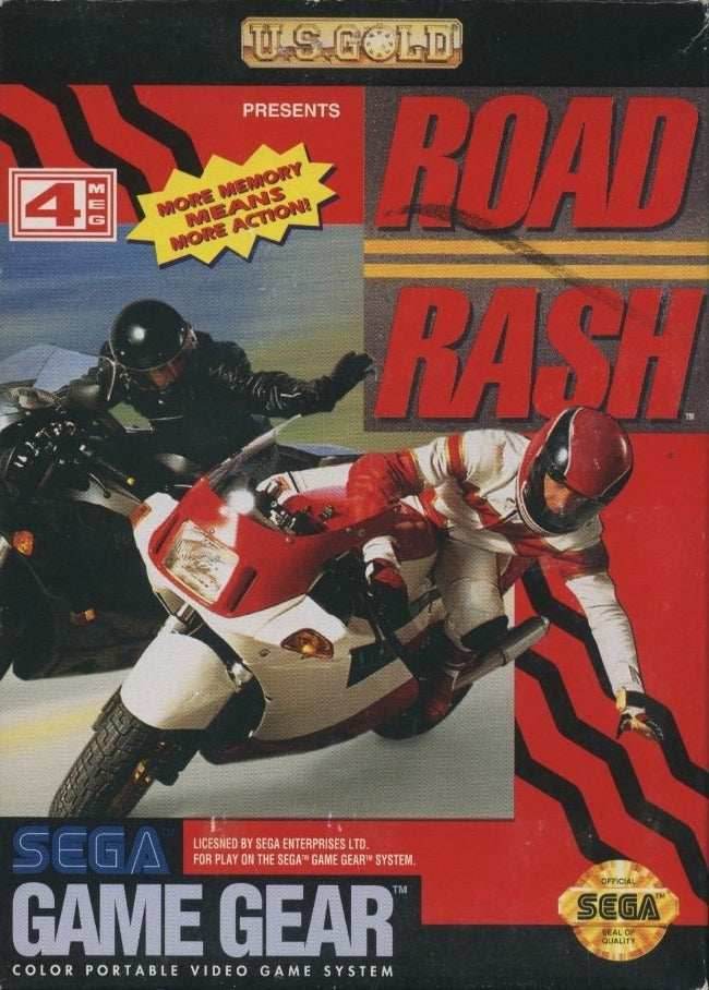 Road Rash (Sega Game Gear) - Game Manual Only