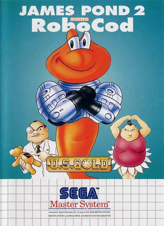 James Pond 2 Codename Robocod (Sega Master System) - Game Manual Only
