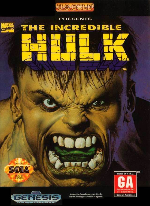 The Incredible Hulk (Sega Genesis) - Game Manual Only